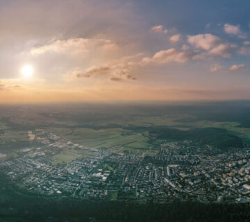 Panorama mit Industriegebieten © Hans Mitterer