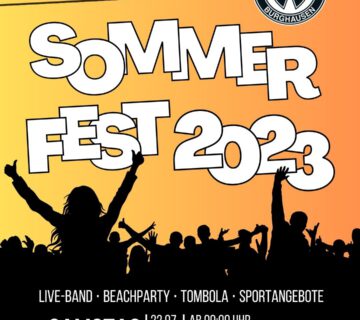 SV Wacker_Sommerfest 2023 Plakat