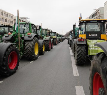 Traktoren-Demo Symbolbild © Membeth