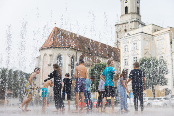 Wasser Spiel Platz - Foto: Manuela Fuchs