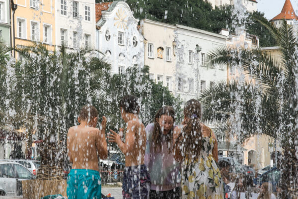 Wasser Spiel Platz - Foto: Manuela Fuchs