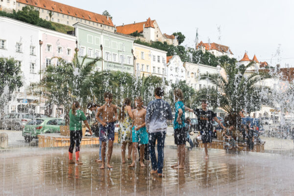 Wasser Spiel Platz - Foto: Manuela Fuchs