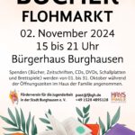 Flyer Bücherflohmarkt