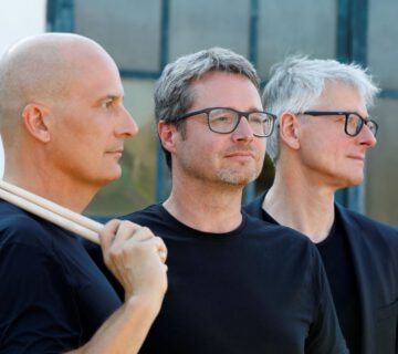 Das Grenzgänger-Trio Thomas Hartmann, Georg Karger und Anno Kesting Foto:©Kesting