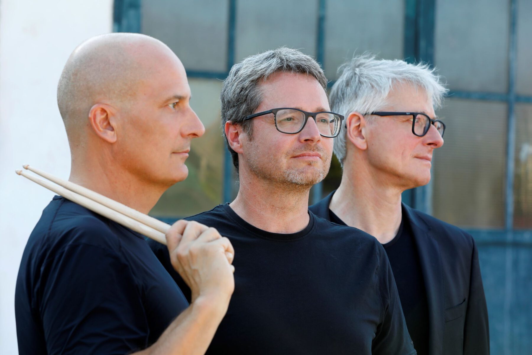 Das Grenzgänger-Trio Thomas Hartmann, Georg Karger und Anno Kesting Foto:©Kesting