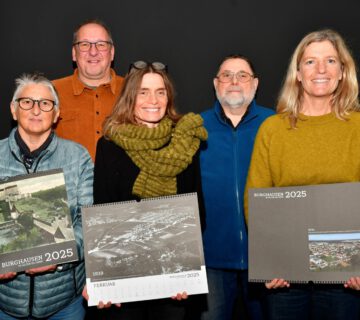 Vorstellung Burghauser Kalender 2025. Fotocredit: Haus der Fotografie