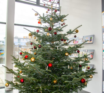 Christbaum geschmückt